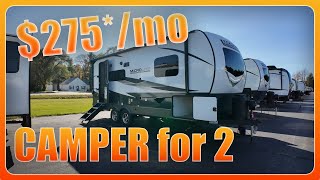 Camper for 2  2025 Flagstaff Micro Lite 22FBS [upl. by Gunner]