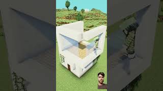 Cubical House🏠 shorts3Minecraft Cubical House🏠 shorts speedbuild optifine thaspartan creator [upl. by Licec]