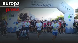 Récord de participación en la carrera XXX Memorial Bomberos Comunidad de Madrid [upl. by Esoranna]