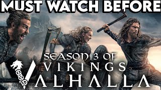 VIKINGS VALHALLA Season 1 amp 2 Recap  Must Watch Before Season 3  Series Explained [upl. by Mayeda]