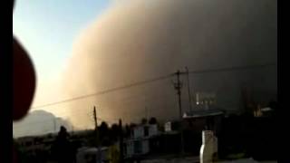 Tormenta de arena en delicias chih [upl. by Nivrem]