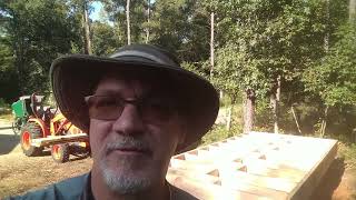 OffGrid Solar Kiln build easy way for drying wood Part1 112 [upl. by Gabriello180]