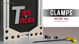 8020 Tips amp Tricks  Clamps [upl. by Eyaf]