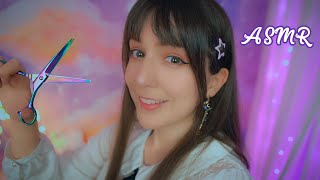 ⭐ASMR Peluquería de MEDIANOCHE 🌃 Sub Corte de Cabello y Atención Personal para Dormir💜 [upl. by Ydal]