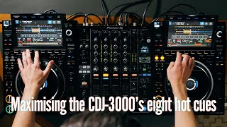 Maximising the CDJ3000s eight hot cues  RA  Pioneer DJ [upl. by Brody]