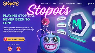 Stopots Live with Google Play Gamer 1 stopots stopotsonline [upl. by Comstock]