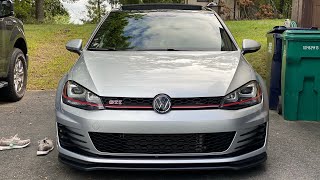 Maxton Design V2 Splitter MK7 GTi [upl. by Saraiya]