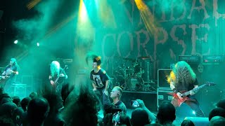 CANNIBAL CORPSE  Evisceration Plague  Gebr de Nobel Leiden  the Netherlands 2023 LIVE [upl. by Ellerrehs]