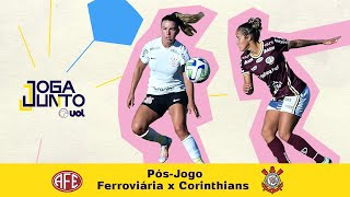 CORINTHIANS E FERROVIÁRIA EMPATAM EM ZERO A ZERO NA PRIMEIRA FINAL DO CAMPEONATO BRASILEIRO FEMININO [upl. by Auqkinahs765]