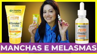 Vitamina C Garnier Clareia manchas e melasmas em apenas 2 semanas  Dra Greice Moraes [upl. by Ennaylime]