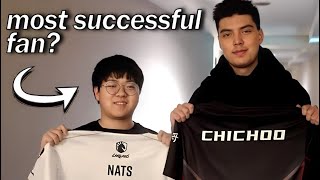 EDG CHICHOO is nAts BIGGEST Fan [upl. by Maury]