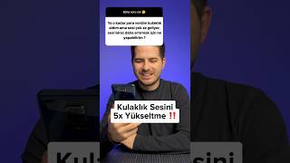 iPhone’da kulaklık sesinizi 5 KAT artıracak yöntem 🤩 [upl. by Uttasta]