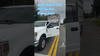 2022 F250 XLT Hauling 20k lbs 🤩 f250 viralvideo entreprenuer KnowellsExpressLLC success [upl. by Zeralda]