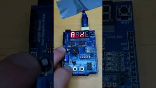 Arduino Taschenrechner mit MultiFunktionShield HW262 [upl. by Maximilien]