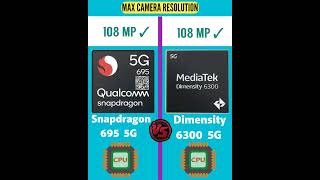 Snapdragon 695 vs Dimensity 6300  Midrange Chipset [upl. by Plate]