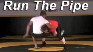 High Crotch Run The Pipe  Cary Kolat Wrestling Moves [upl. by Ulund957]