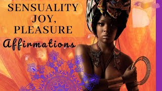 Divine Feminine 🙏🏾 🦋 SACRAL Chakra Affirmations  Sexual Energy Healing [upl. by Murage642]