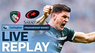 🔴 LIVE REPLAY  PREMIERSHIP FINAL 2122  Leicester Tigers v Saracens  Gallagher Premiership Rugby [upl. by Anuait]