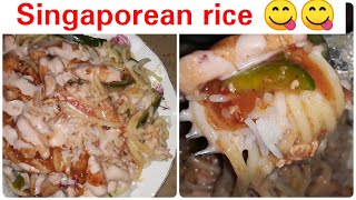 Singaporean rice recipe with easy steps by food magazine [upl. by Laresa]