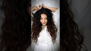 Simple Wavy Hairstyle wavyhair wavyhairstyle indianwavyhair 2bhair [upl. by Hameean]