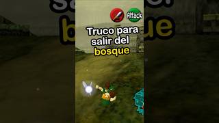 Como salir del bosque en segundos en Zelda Ocarina of Time [upl. by Ayita]