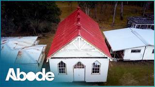 Transforming this 100Year Old Brisbane Hall into a Modern Home  Building Historic Homes  Abode [upl. by Missi]