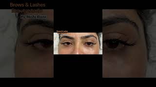 Cat Eye Lashes by Mahi Rani at brows and Lashes beauty studio [upl. by Carolle575]