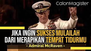 Nasihat dari seorang ADMIRAL Navy SEAL untuk SUKSES Must Watch  Subtitle Indonesia [upl. by Bahe]