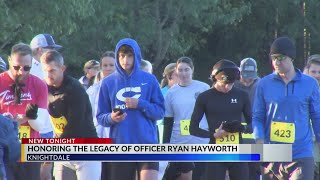 Event honors Knightdale officer who was killed 3 years ago [upl. by Fawcette]