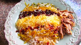 مرصع پلو  Jeweled Rice [upl. by Codel509]