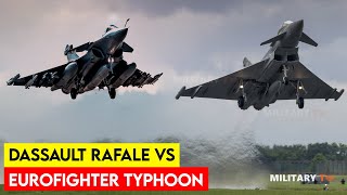 Dassault Rafale vs Eurofighter Typhoon A 2025 Technology Comparison [upl. by Gray826]