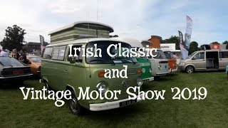 Irish Classic and Vintage Motor Show 2019 Dublin Ireland Дублин ИрландияORANGE ua [upl. by Annirok]