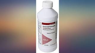 Pyrantel Pamoate Suspension 50mg  mL 16 ounce review [upl. by Rubel]