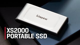 500GB – 2TB External SSD with USBC – Kingston XS2000 [upl. by Aihsrop766]