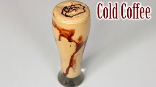 Café Style Cold Coffee Recipe  Chocolate Milkshake Recipe  How to Make Cold Coffee [upl. by Notna400]