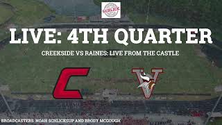 Week 9 Creekside vs Raines AudioOnly [upl. by Anawd771]