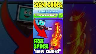 ALL WORKING BLADE BALL CODES 2024 bladeball [upl. by Polard]