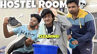 Hostel Room Cleaning💀 Room tour of 3rd year government medical college hostel room [upl. by Harrak]