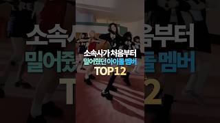 소속사가 처음부터 밀어줬던 아이돌 멤버 TOP12 [upl. by Kwabena807]