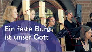 Ein feste Burg ist unser Gott  Lucas Osiander  Berliner Blockflöten Orchester [upl. by Jermaine108]