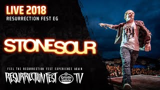 Stone Sour  Live at Resurrection Fest EG 2018 Full show [upl. by Hairabez534]