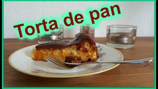 Torta de pan estilo quesillo  Budin de pan  Receta fácil  No botes el pan duro [upl. by Corilla]