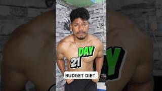 Day 21  My daily Diet total Budget  Muscle Building  weight loss [upl. by Chavez]