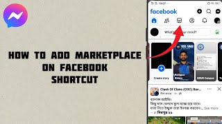 How To ADD Marketplace On Facebook Shortcut [upl. by Diley36]