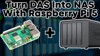 Turn DAS into NAS with a Raspberry Pi 5 and OpenMediaVault [upl. by Alister]