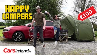 Setting up a cheap Car Tent from TEMU  CarsIrelandie [upl. by Arno]