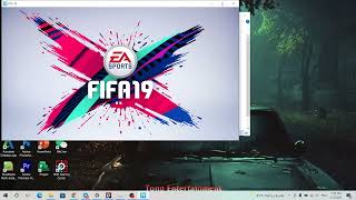 FIFA1819 rendering frame rate and full screen problem solved [upl. by Curnin]