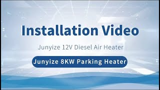 Junyize 8KW All in One 12V Diesel Air Heater [upl. by Barris]