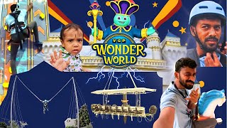 😥 VGP WONDER WORLD 😍  FLY DINING😲  Indias Largest Trampoline Park👌 Chennai😎  VLOG 08  4K😇 [upl. by Malan466]