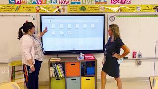 How to use the classroom smartboard Tutorial [upl. by Hgielyak497]